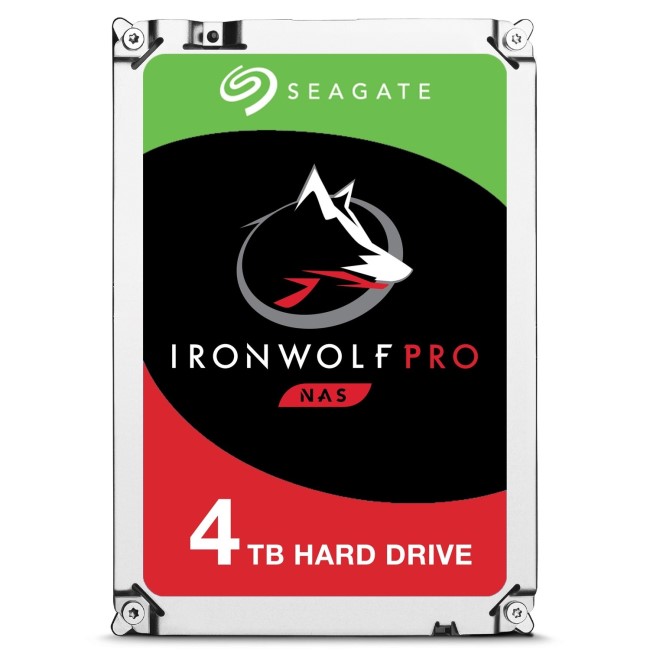 Seagate IronWolf Pro 4TB NAS SATA III 7200RPM 3.5 Inch Hard Drive