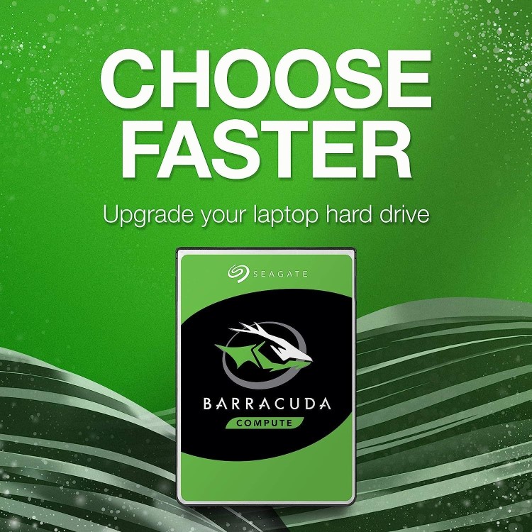 Seagate BarraCuda 500GB SATA 5400RPM 2.5 Inch Internal Hard Drive