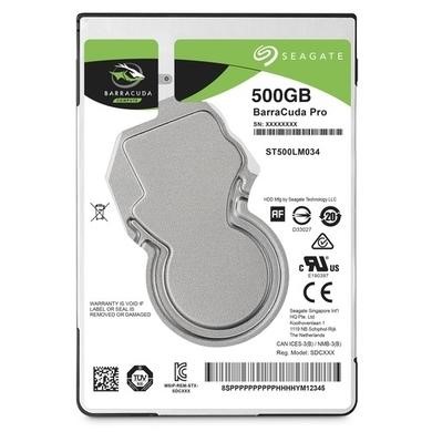 Seagate BarraCuda Pro 500GB Laptop 2.5" Hard Drive