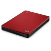 Seagate Retail BackUp Plus 2TB Portable Drive in Red