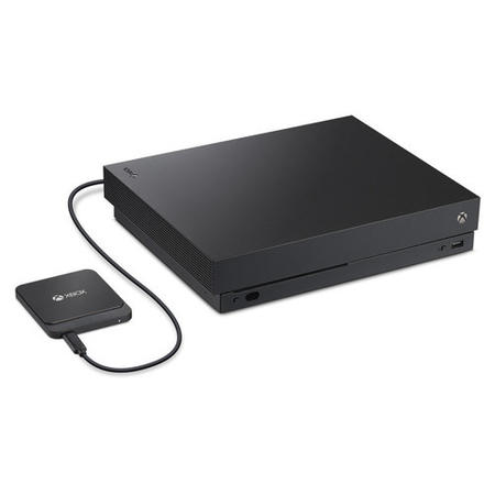Seagate External 500GB Game Drive USB-3 SSD - Black