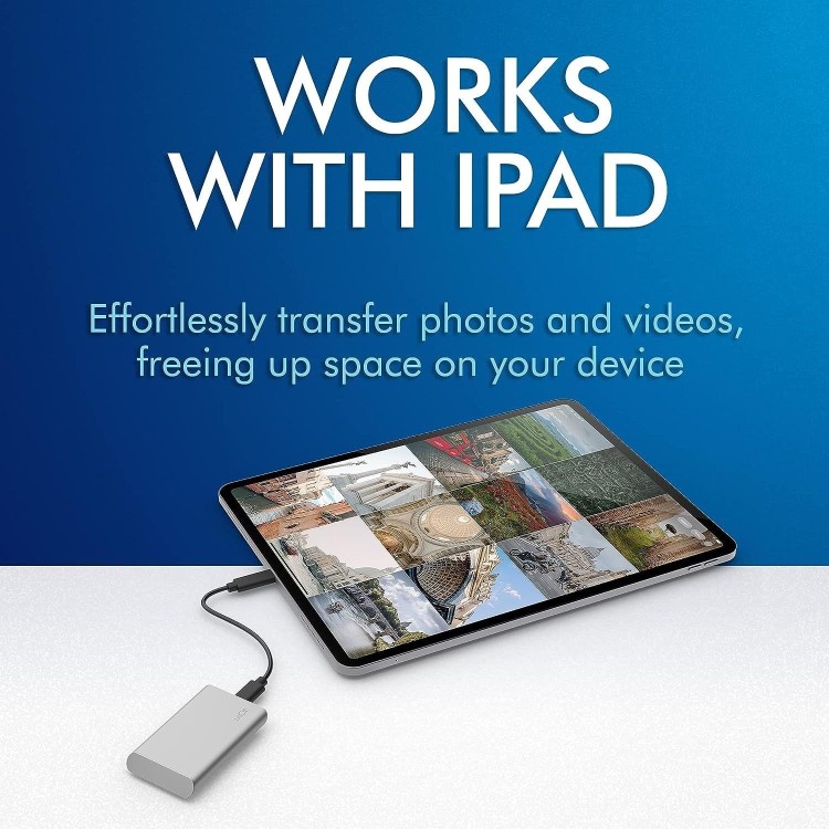 LaCie 1TB USB-C External Portable SSD