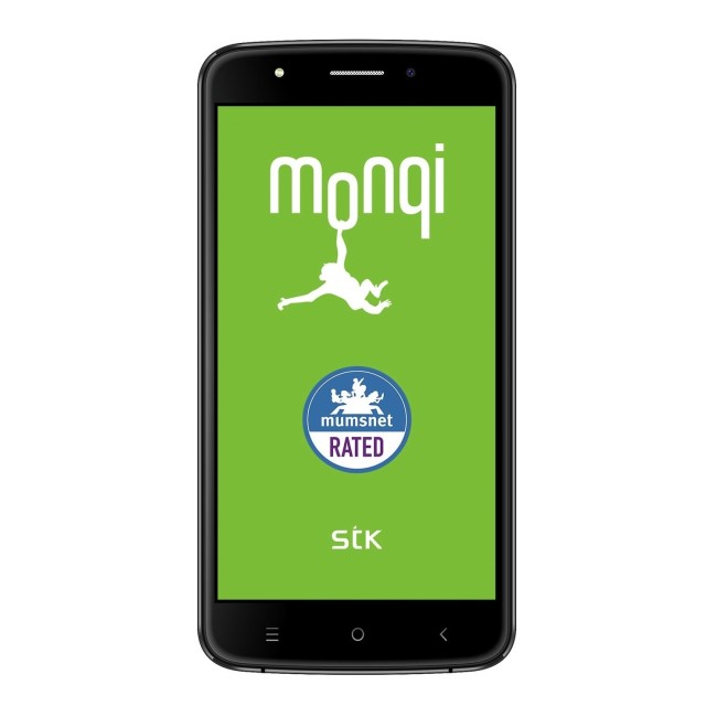 GRADE A1 - Monqi Kid's Smartphone Black 5" 8GB 3G Unlocked & SIM Free