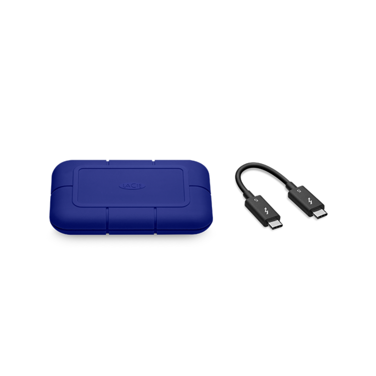 Lacie Rugged SSD Pro5 4TB External SSD Blue