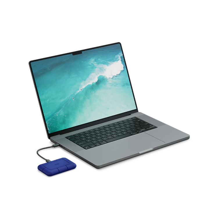 Lacie Rugged SSD Pro5 4TB External SSD Blue