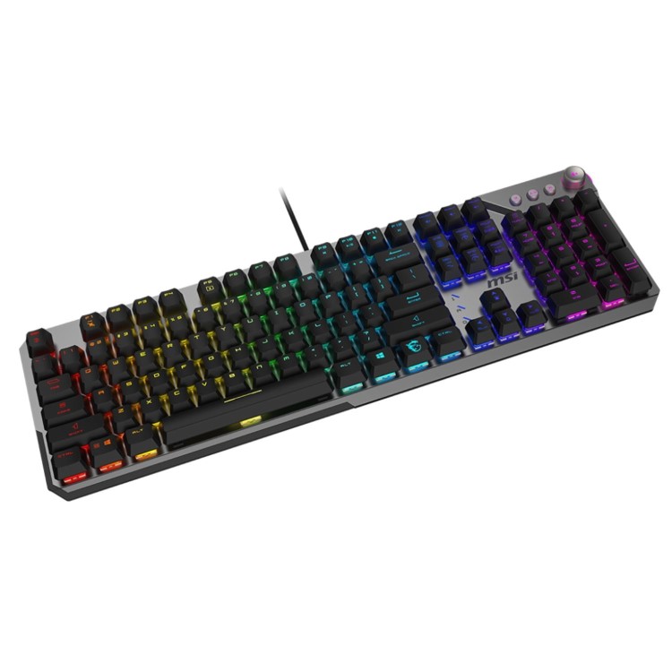 MSI STRIKE 600 SILENT UK Keyboards Yes Wired Yes Gaming Keyboard Black