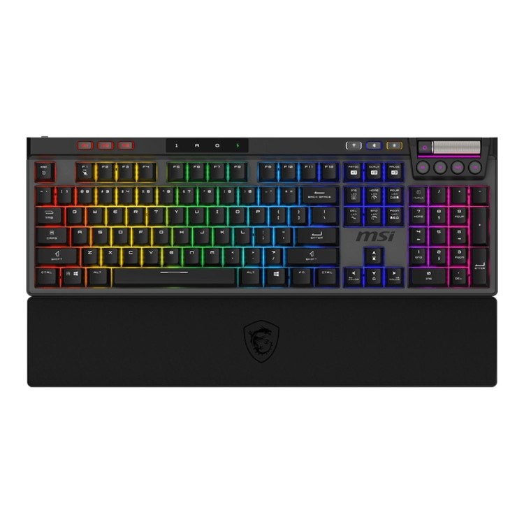 MSI STRIKE PRO WIRELESS UK Keyboards Yes Wireless Yes Gaming Keyboard Black