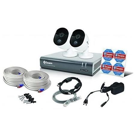 GRADE A2 - Swann 2 Camera 1080p HD DVR CCTV System with 1TB HDD