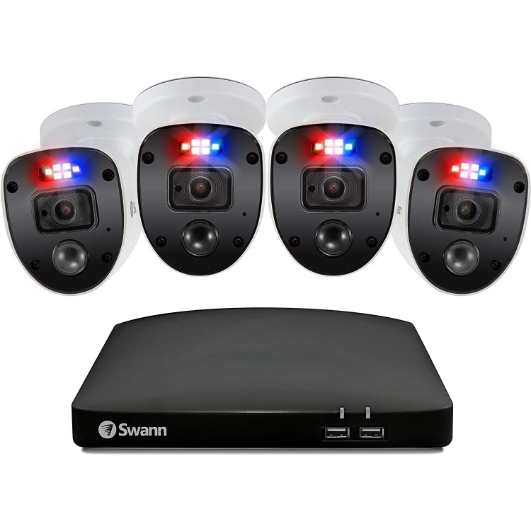 Swann 4 Camera 1080p HD DVR CCTV System with 1TB HDD