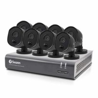 Swann CCTV System - 8 Channel 1080p HD DVR with 8 x 1080p HD Black Cameras & 1TB HDD Swann CCTV System - 8 Channel 1080p HD DVR with 8 x 1080p HD Black Cameras & 1TB HDD