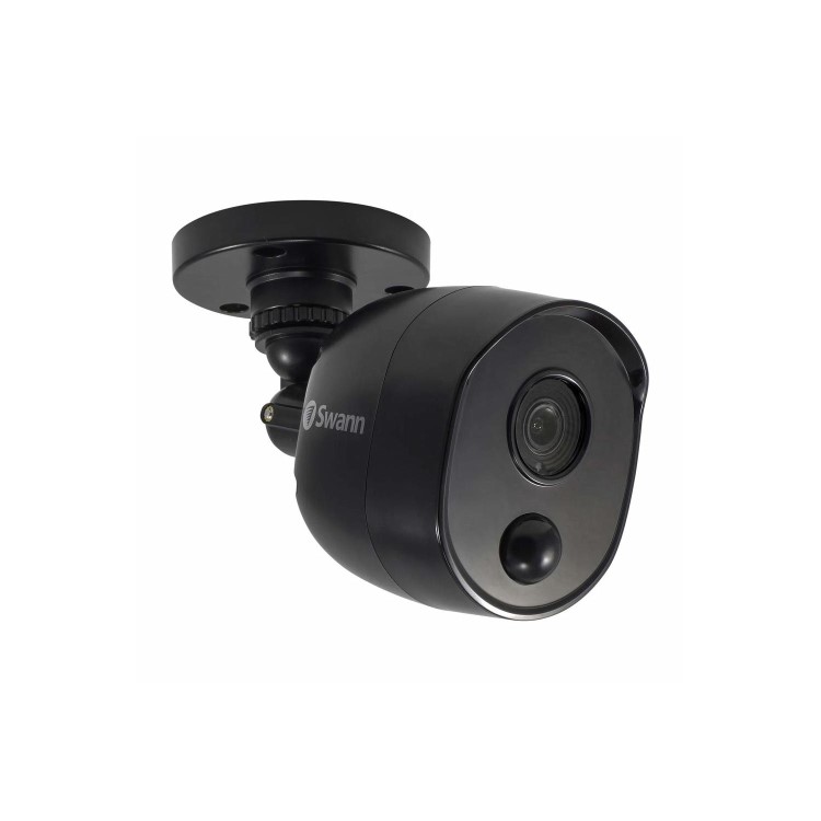 Swann CCTV System - 8 Channel 1080p HD DVR with 8 x 1080p HD Black Cameras & 1TB HDD