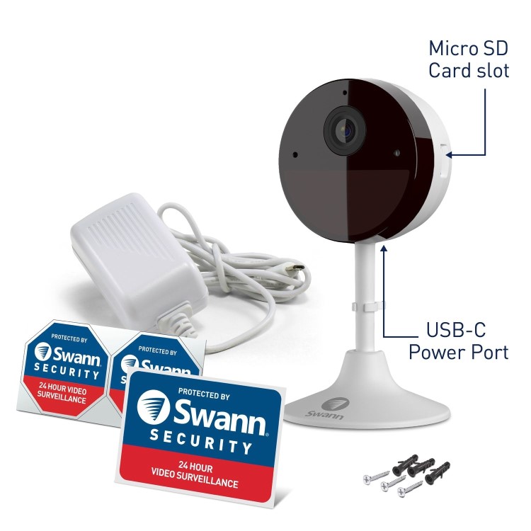Swann Powered Wi-Fi Indoor Camera