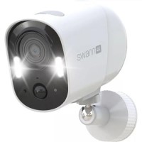 Swann Wireless with 2-way Talk Siren & Heat + Motion Detection Security Camera - 1 Pack