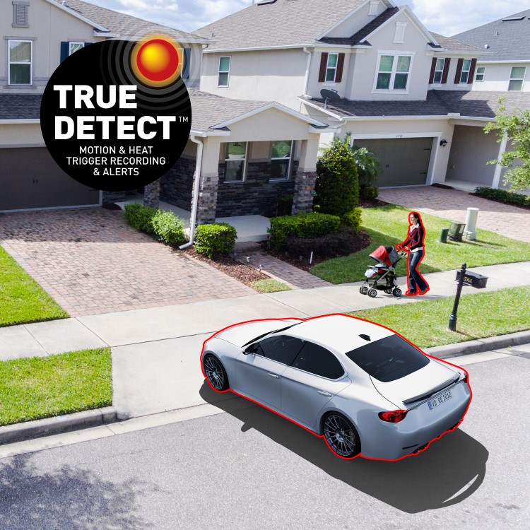 Swann 12MP Mega HD Heat & Motion Sensing IP Dome Camera - 1 Pack