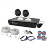 Swann CCTV System - 4 Channel 5MP NVR with 2 x 5MP Bullet Camera &amp; 1TB HDD