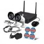 Swann Wireless CCTV System - 4 Channel 1080p HD NVR with 2 x 1080p WiFi Cameras & 1TB HDD