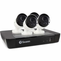 Swann CCTV System - 8 Channel 5MP NVR with 4 x 5MP Super HD Thermal Sensing Cameras & 2TB HDD