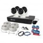Swann CCTV System - 8 Channel 5MP NVR with 4 x 5MP Super HD Thermal Sensing Cameras & 2TB HDD