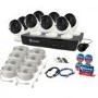GRADE A1 - Swann CCTV System - 8 Channel 5MP NVR with 8 x 5MP Thermal Sensing Cameras & 2TB HDD