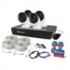 GRADE A1 - Swann CCTV System - 8 Channel 4K Ultra HD NVR with 4 x 4K Ultra HD Thermal Sensing Cameras &amp; 2TB HDD