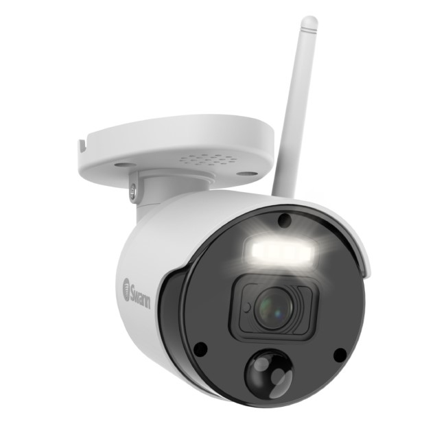Box Opened Swann Secure Alert 1080p HD Heat & Motion Sensing IP Bullet Camera - 1 Pack