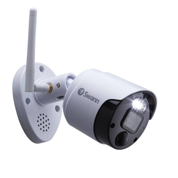 Box Opened Swann Secure Alert 1080p HD Heat & Motion Sensing IP Bullet Camera - 1 Pack
