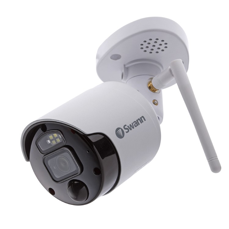 Box Opened Swann Secure Alert 1080p HD Heat & Motion Sensing IP Bullet Camera - 1 Pack