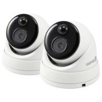 Box Opened Swann 1080p Thermal Sensing Analog Dome Camera - 2 Pack