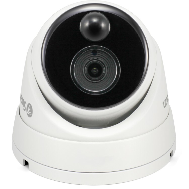 Box Opened Swann 1080p Thermal Sensing Analog Dome Camera - 2 Pack