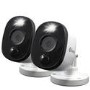 GRADE A1 - Swann 1080p HD Warning Light Analog Bullet Camera - 2 Pack