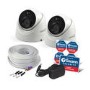 Swann 4K Ultra HD Analogue Dome Cameras - 2 Pack