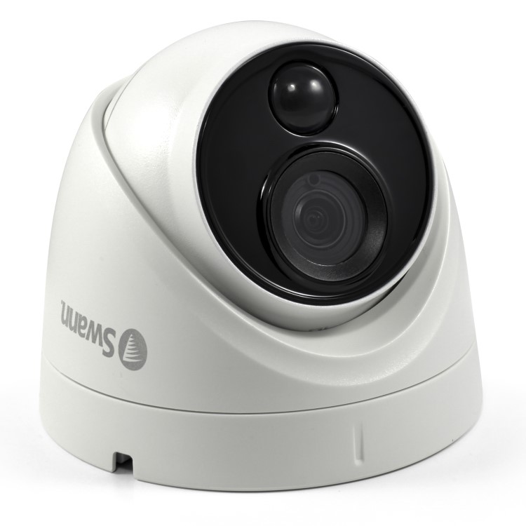 Box Opened Swann 4K Ultra HD Analogue Dome Cameras - 2 Pack