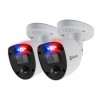 Swann Enforcer 4K HD CCTV Analogue Bullet Camera with Spotlight - 2 Pack