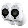 Swann 1080p Full HD Wireless Wi Fi Camera with Heat/Motion Sensing Night Vision &amp; Audio - Twin Pack