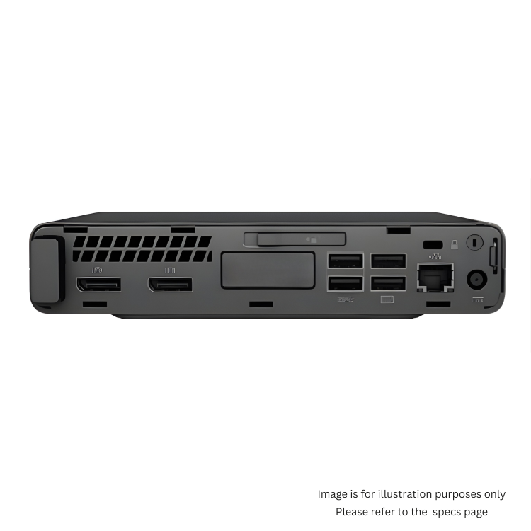 Refurbished HP ProDesk 400 G5 Intel Core i5 9th gen 16GB RAM 256GB SSD Windows 11 Pro Tiny Desktop PC