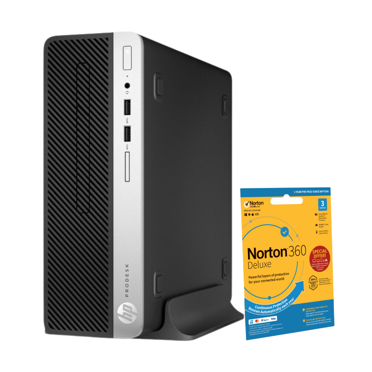 Refurbished HP ProDesk 400 G5 Core i5 8th gen 16GB 256GB Windows 11 Pro SFF Desktop