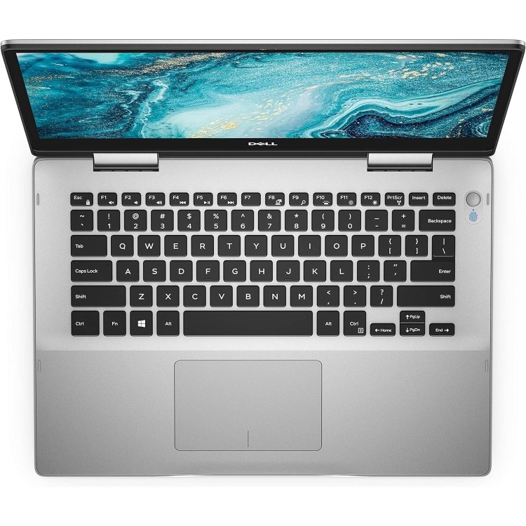 Refurbished Dell Inspiron 5491 Core i7 8th gen 16GB 256GB 14 Inch Windows 10 Professional Convertible Laptop