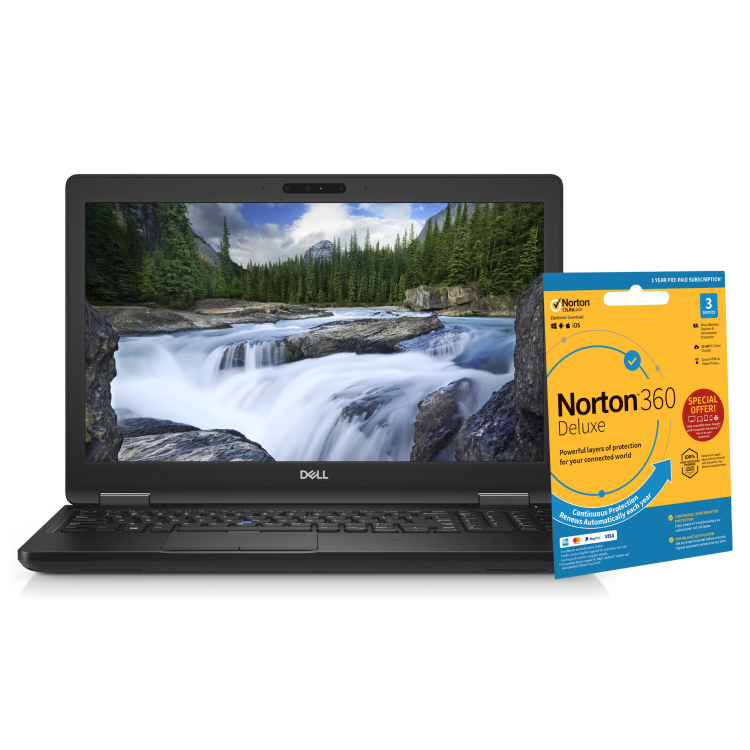 Refurbished Dell Latitude 5590 Intel Core i5 8th gen 16GB RAM 256GB SSD 15.6 Inch Windows 11 Pro Laptop