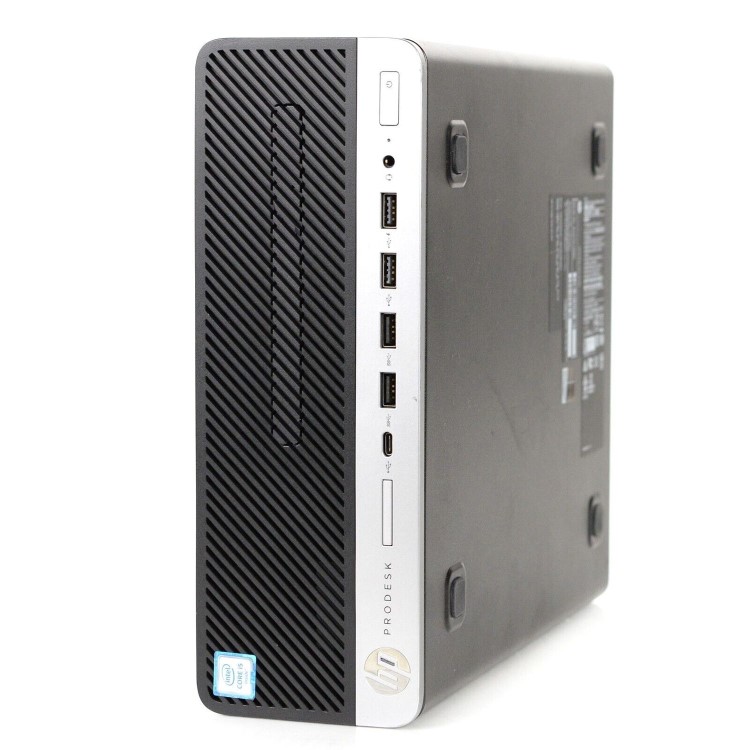 Refurbished HP ProDesk 600 G3 SFF Core i7 6th gen 8GB 256GB Windows 10 Professional Desktop