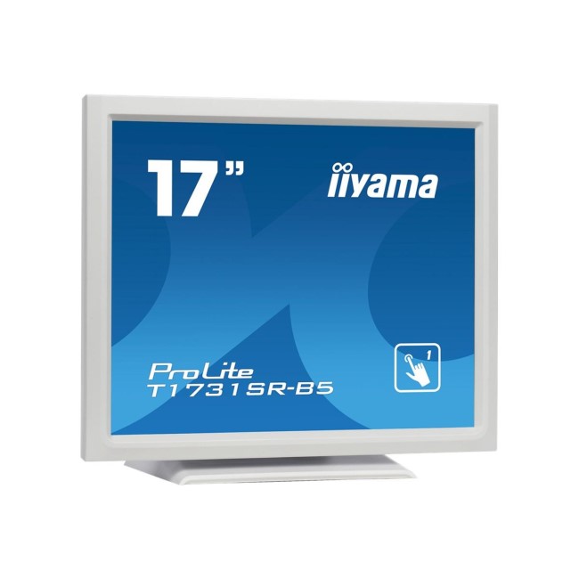 Iiyama ProLite T1731SR-W5 17" White HDMI Touchscreen Monitor