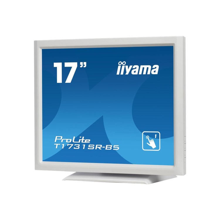 Iiyama ProLite T1731SR-W5 17" White HDMI Touchscreen Monitor