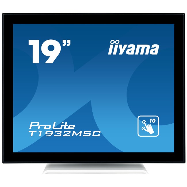Iiyama ProLite T1932MSC-W5AG 19" IPS Multi-Touch Touchscreen Monitor