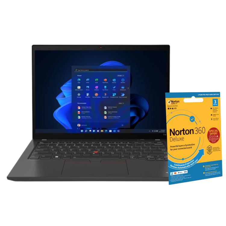 Refurbished Lenovo ThinkPad T14 Intel Core i5 10th gen 16GB RAM 256GB SSD 14 Inch Windows 11 Pro Laptop