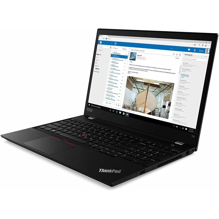 Refurbished Lenovo Thinkpad T15 Intel Core i7 10th gen 16GB RAM 256GB SSD 15.6 Inch Windows 11 Pro Laptop