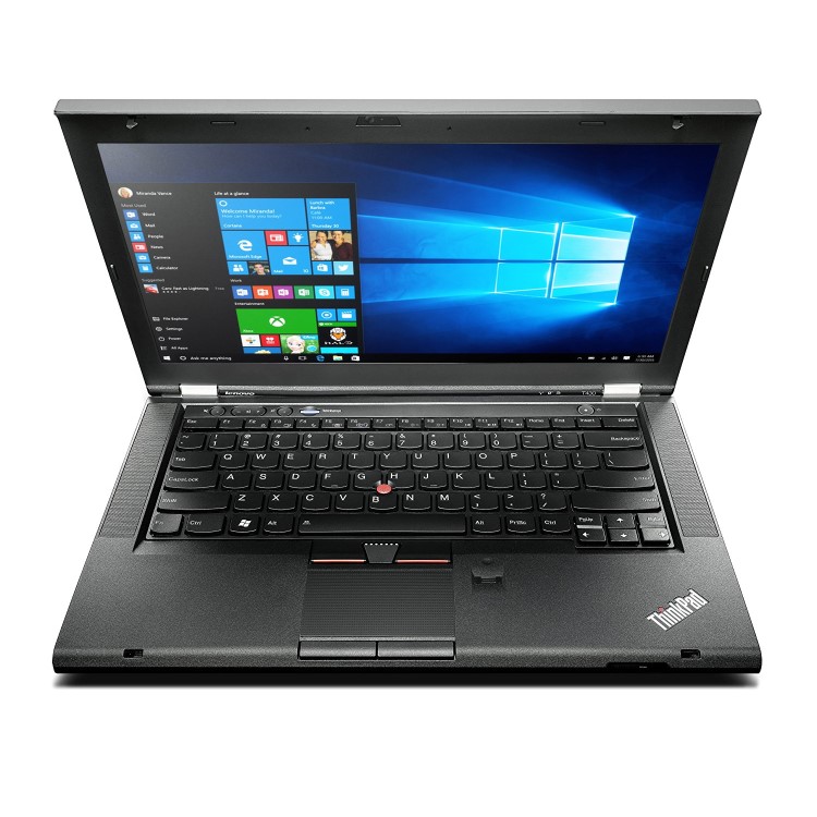 Refurbished Lenovo T430 Core i5 4GB 128GB SSD DVD-RW 14.1 Inch Windows 10 Professional Laptop