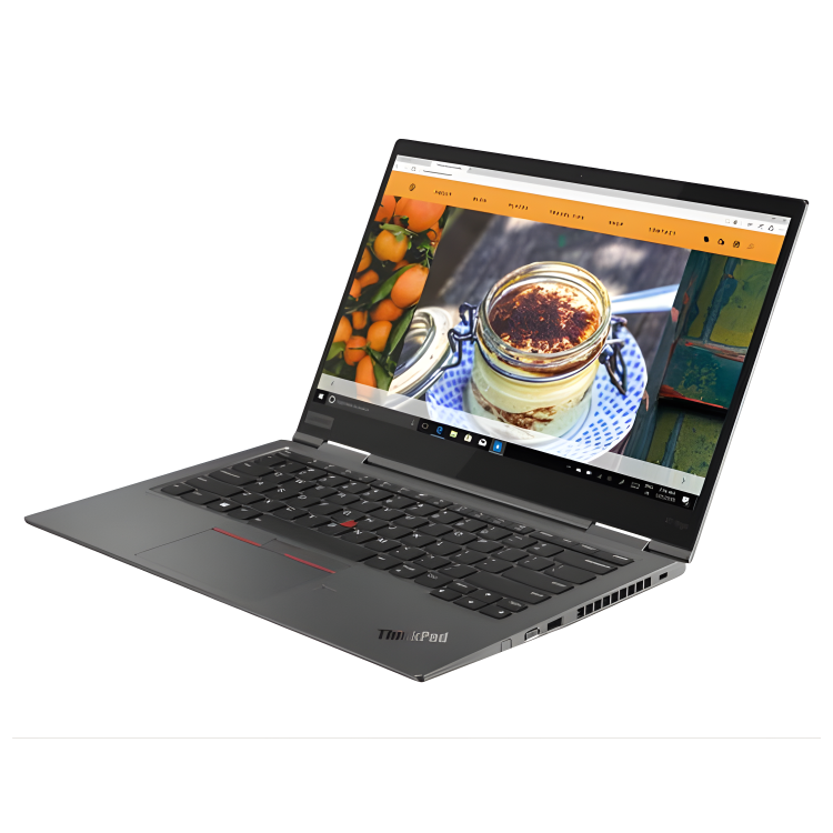 Refurbished Lenovo X1 Yoga G5 i7 10th Gen 16GB RAM 512GB SSD 14 Inch Windows 11 Pro Touch & Flip Laptop - Silver/Grey