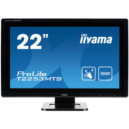 iiyama inch LED 5 Point Touch Monitor - Black
