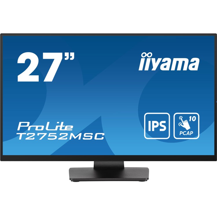 Iiyama ProLite T2752MSC-B1 27" Full HD IPS Touchscreen Monitor
