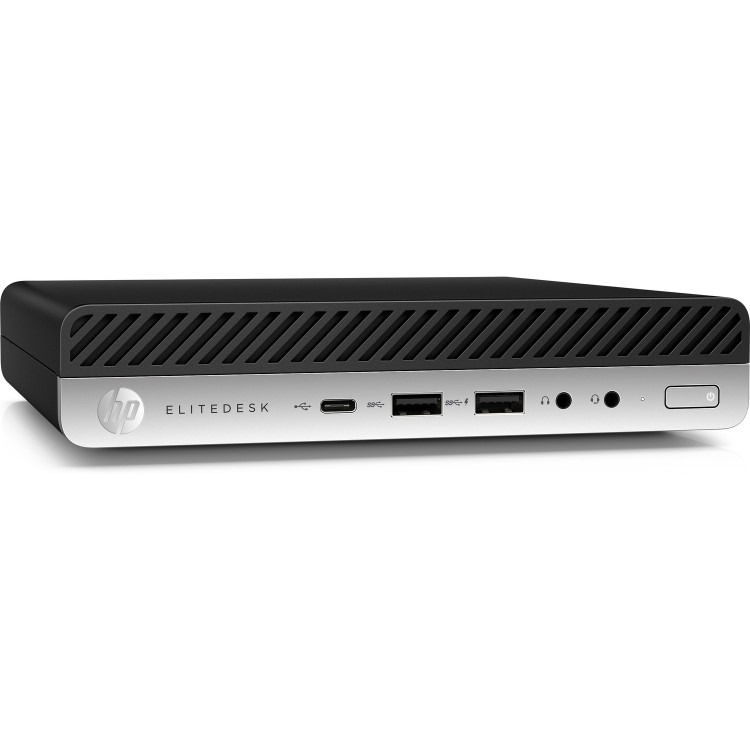 Refurbished HP EliteDesk 800 G4 Core i3 8th gen 8GB RAM 256GB SSD Windows 11 Pro Mini PC