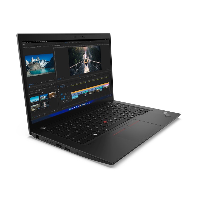 Refurbished Lenovo ThinkPad 14 Inch Laptop with Laptop Backpack and Genius NX-7000 Wireless Mouse Black